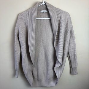 Talula Aritzia Size XXS Oversized Open Cardigan Sweater